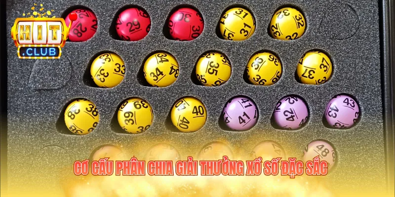 Cơ cấu phân chia giải thưởng xổ số đặc sắc