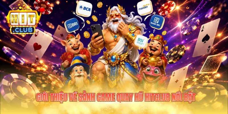 Giới thiệu về sảnh game quay hũ HITCLUB nổi bật